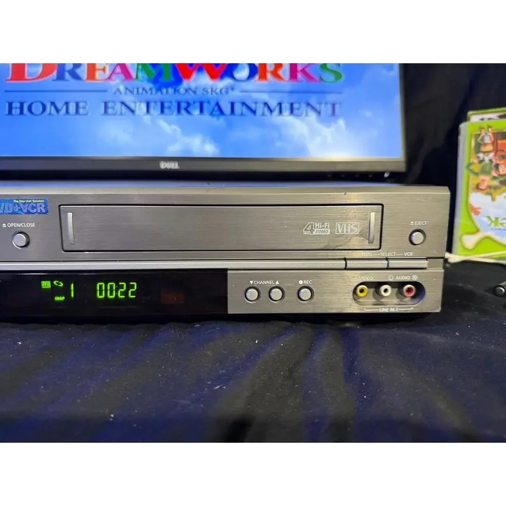 Samsung VCR/DVD Combo  DVD-V2000 VHS Dual Deck Player - Parts Repair 